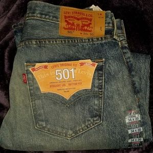 Levis 501 34w